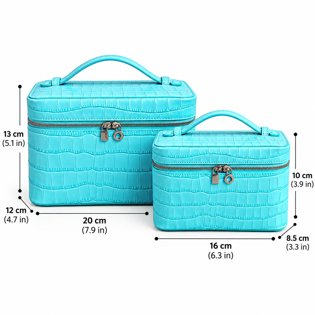 Aurelia Valise Imperiale Leather Vanity Case